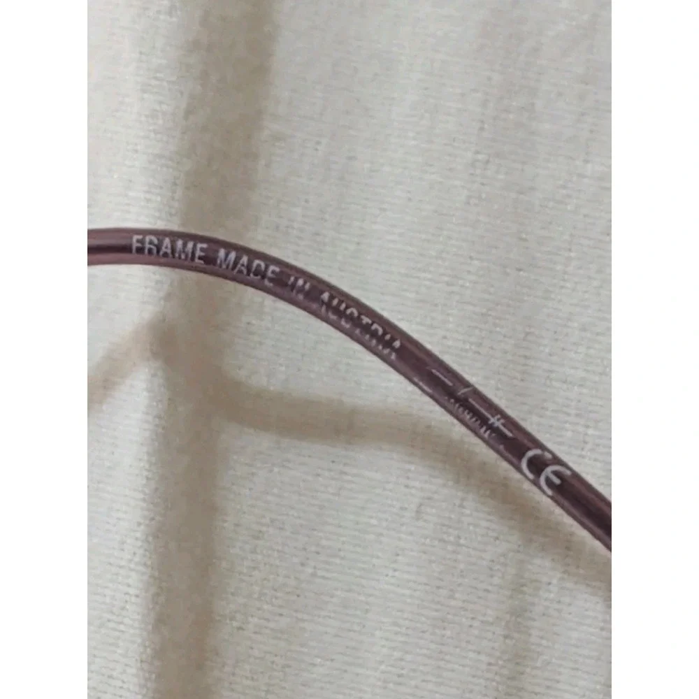 Silhouette Purple Rimless Eyeglasses Frames SPX 1520 10 6055 - 135 mm
